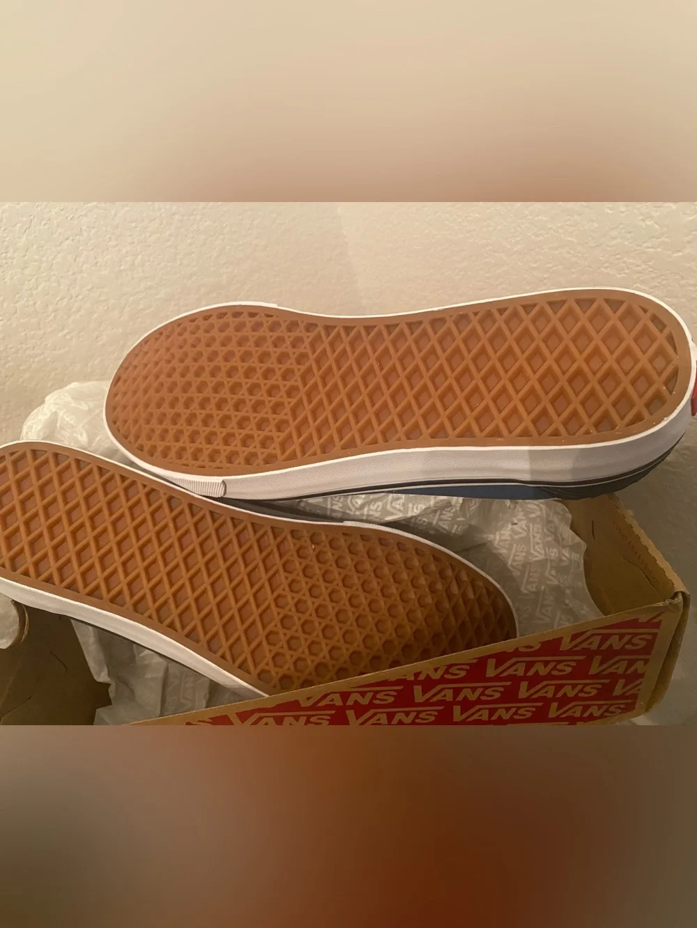 Vans Blue and Black Old Skool Skate Sneakers